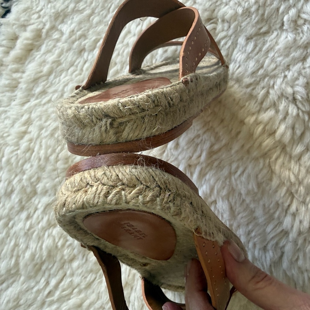 Isabel Marant Tan Espadrilles with Gold Studs - Picture 4 of 6